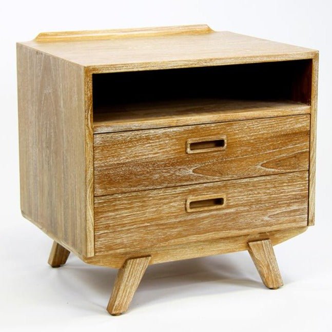 LARCTIC (BED)SIDE TABLE | THAIWASH TEAK - Green Design Gallery