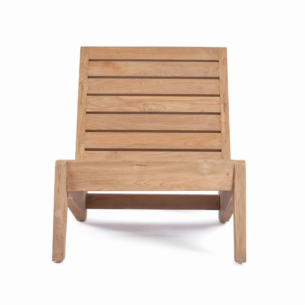 LAZY ONE SEATER SOFA LOUNGER | RECLAIMED TEAK | IN-OUTDOORS - Green Design Gallery