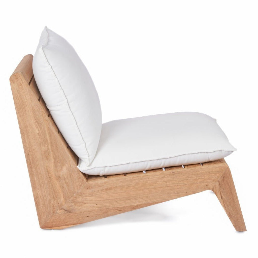 LAZY ONE SEATER SOFA LOUNGER | RECLAIMED TEAK | IN-OUTDOORS - Green Design Gallery
