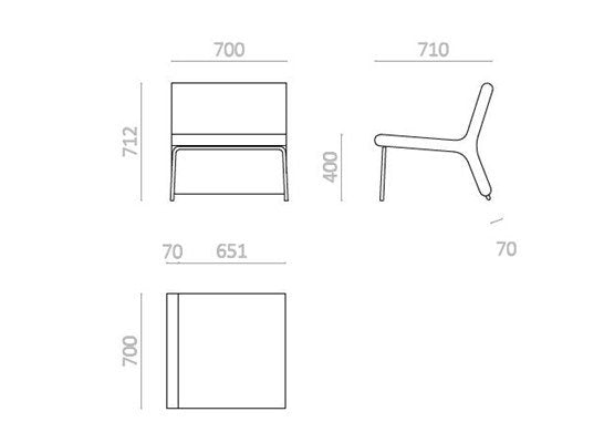 Leaf Lounge Chair - Green Design Gallery