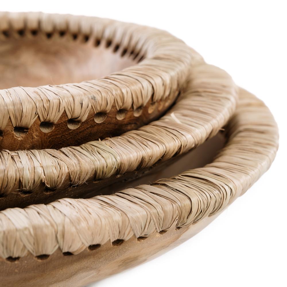 LIKEME TEAK BOWL | NATURAL | 3 SIZES - Green Design Gallery