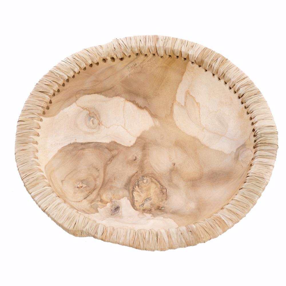 LIKEME TEAK BOWL | NATURAL | 3 SIZES - Green Design Gallery