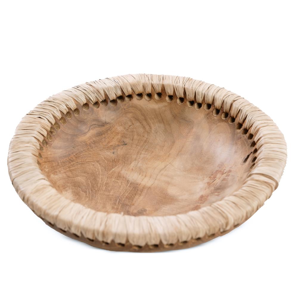 LIKEME TEAK BOWL | NATURAL | 3 SIZES - Green Design Gallery
