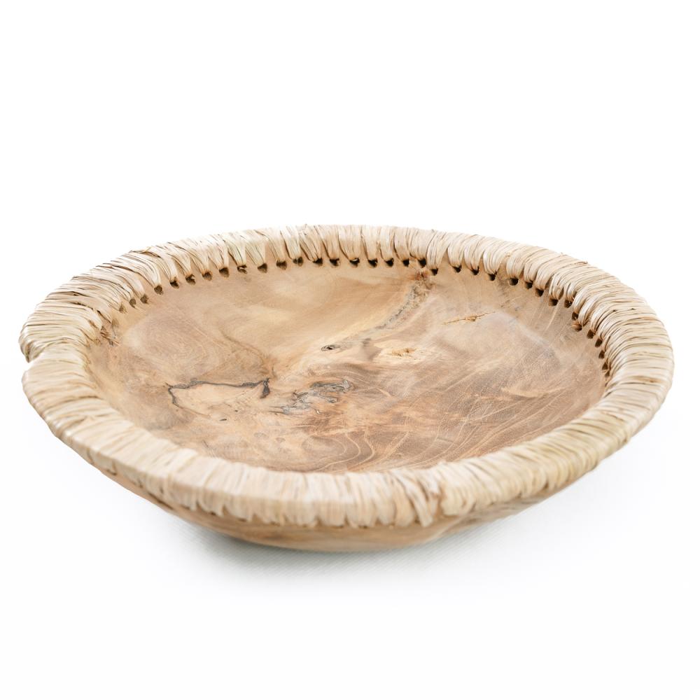 LIKEME TEAK BOWL | NATURAL | 3 SIZES - Green Design Gallery