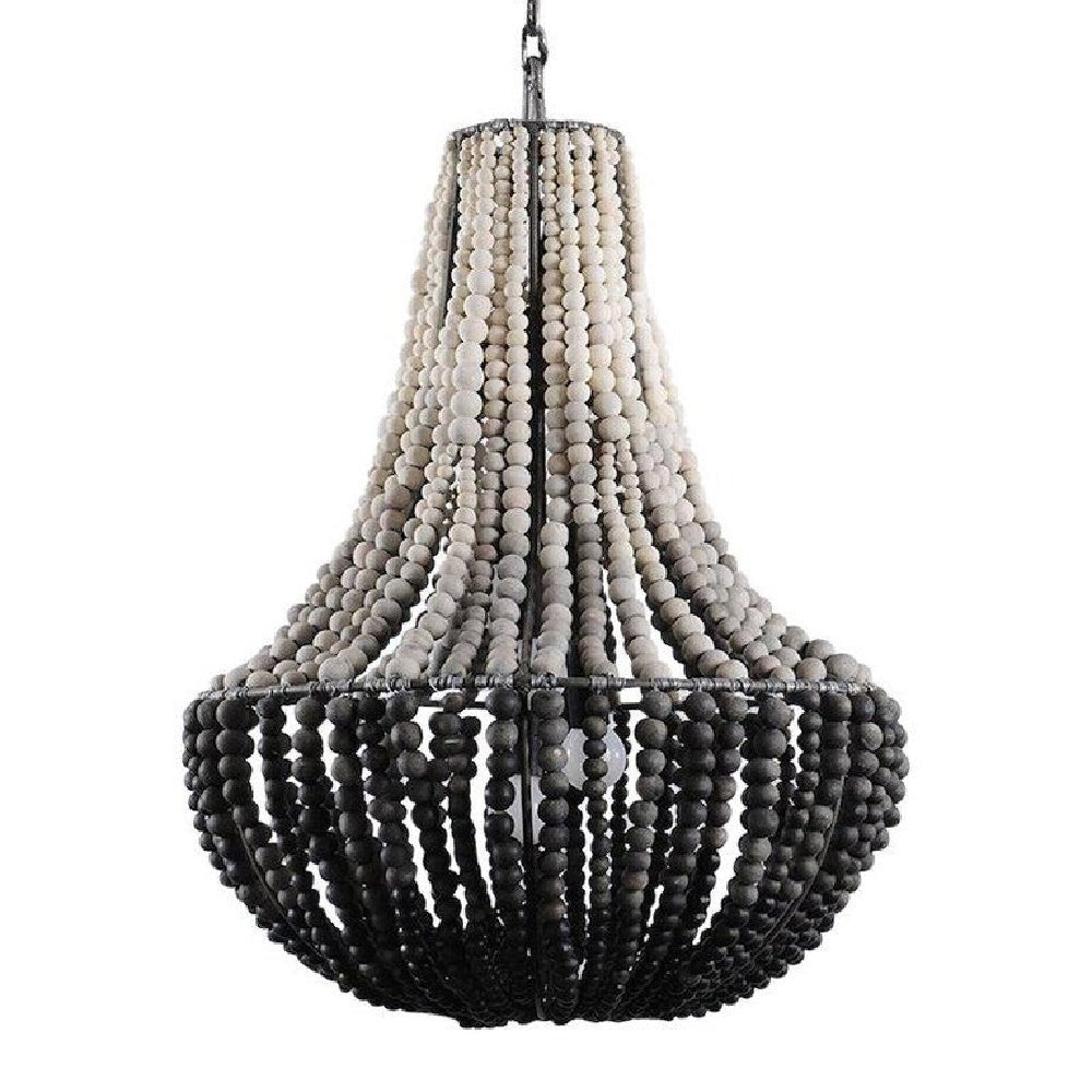 LIM Ombre / Handmade Clay Beaded Chandelier - Green Design Gallery