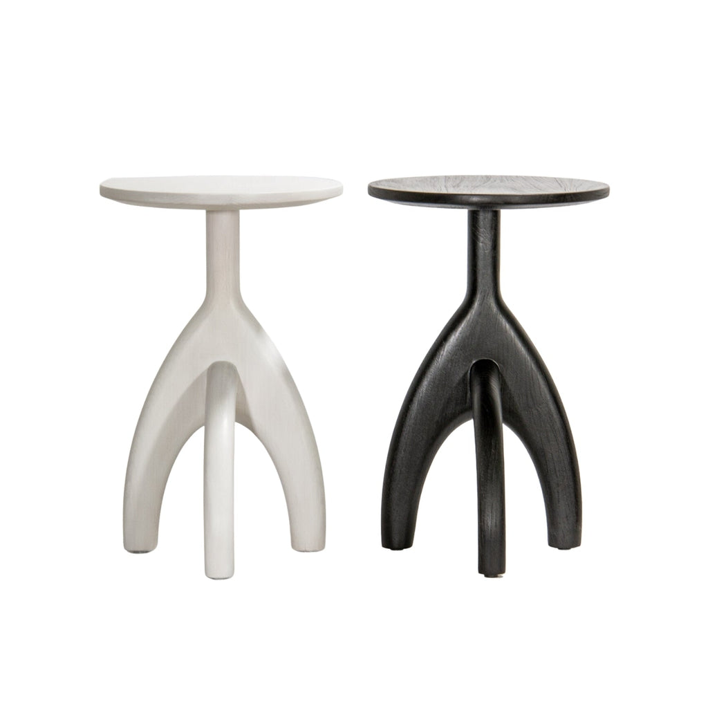 LINA SIDE TABLE | WHITE - Green Design Gallery