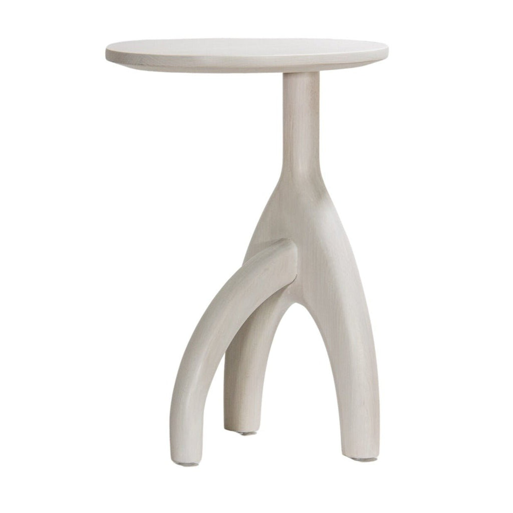 LINA SIDE TABLE | WHITE - Green Design Gallery