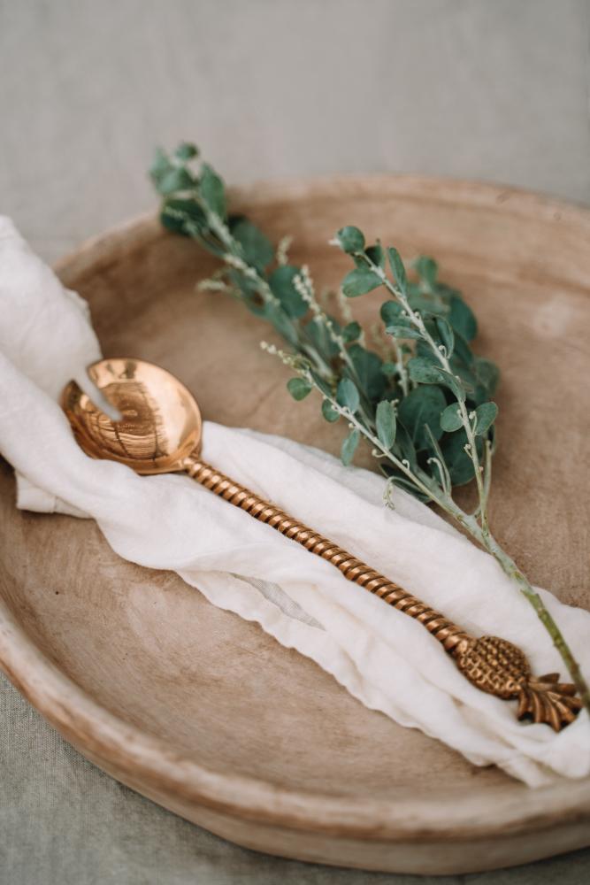 LINEN TABLECLOTH + NAPKINS | WHITE | 180 X 300 CM - Green Design Gallery