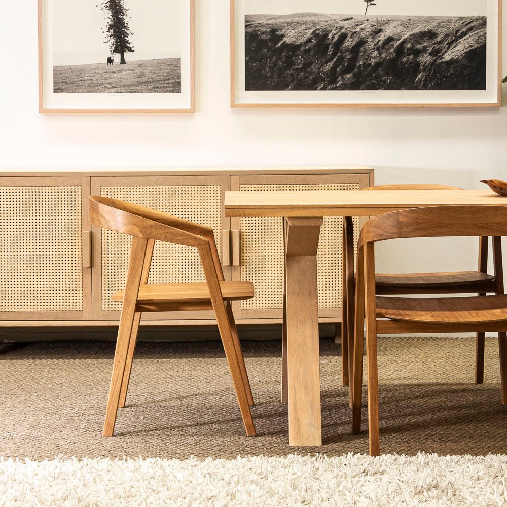 LOGAN ARC ARMCHAIR / NATURAL RECLAIMED TEAK - Green Design Gallery