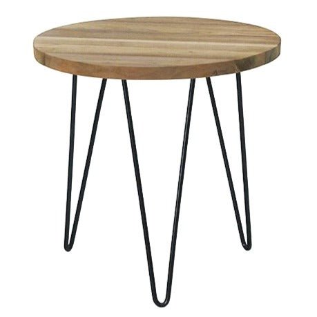 LOGAN SIDE TABLE / RECYCLED TEAK - Green Design Gallery