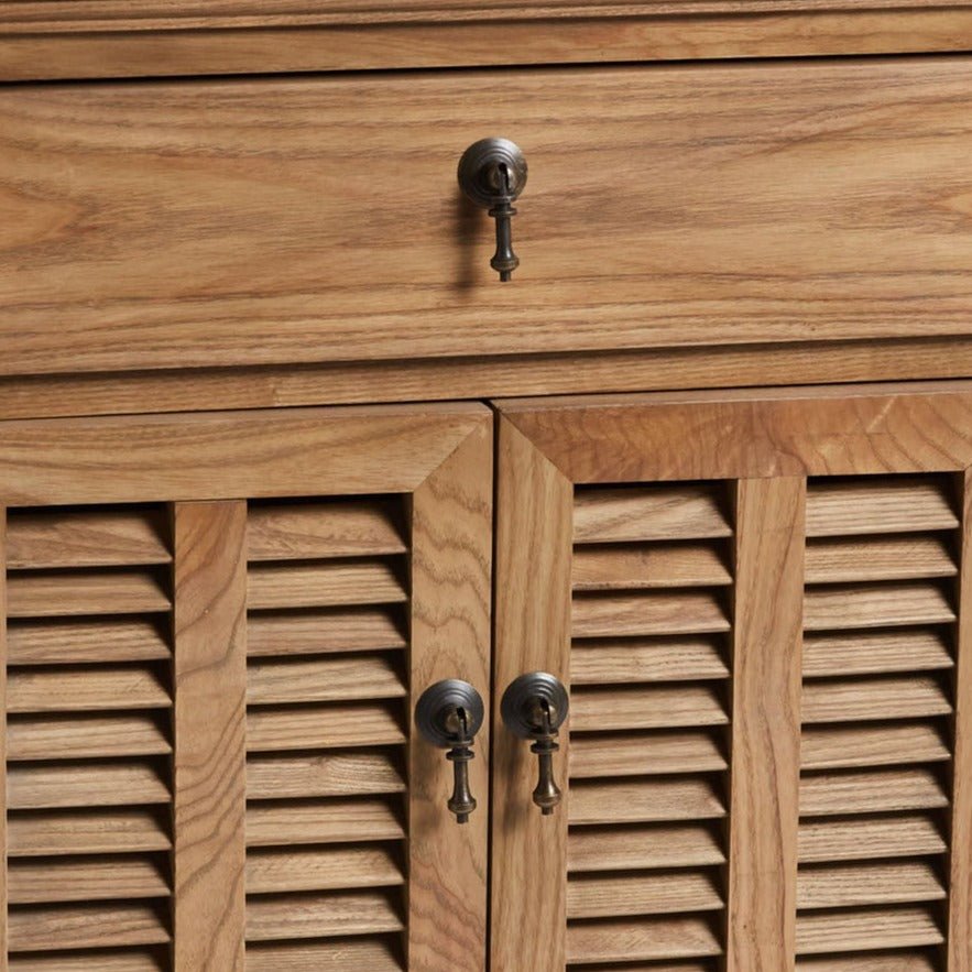 LOUVRE (BED)SIDE TABLE | NATURAL - Green Design Gallery