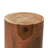 LUCAS ROUND SIDE TABLE - STOOL | RECLAIMED TEAK | NATURAL - Green Design Gallery