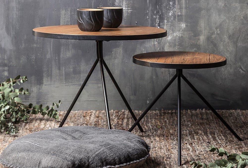 LUCAS SIDE TABLE | RECYCLED TEAK - Green Design Gallery