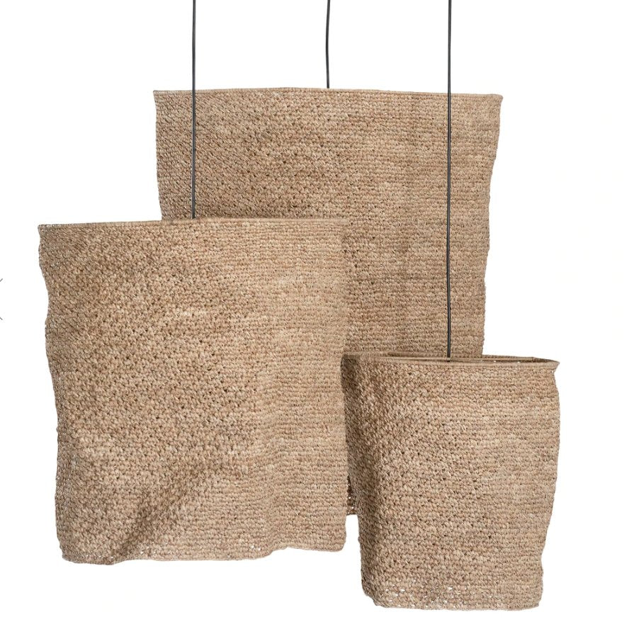 LYRIC PENDANT SHADE | NATURAL | 3 SIZES - Green Design Gallery