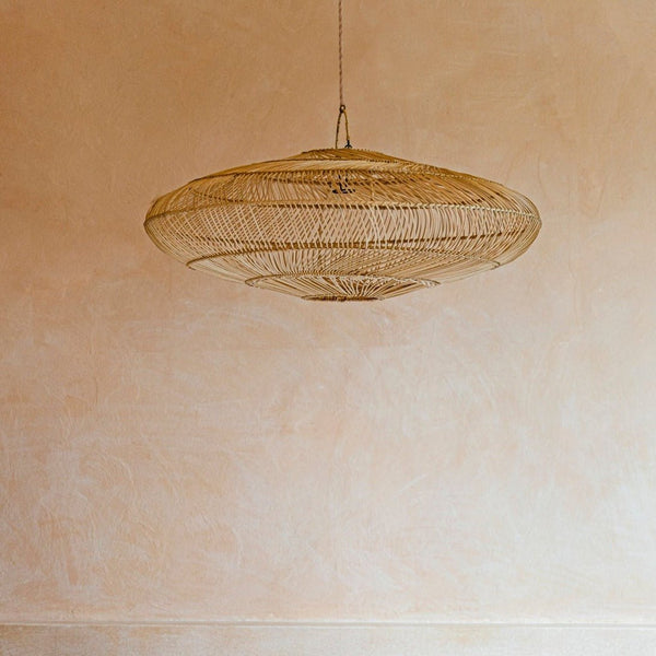 MACARON PENDANT | NATURAL | LARGE - Green Design Gallery