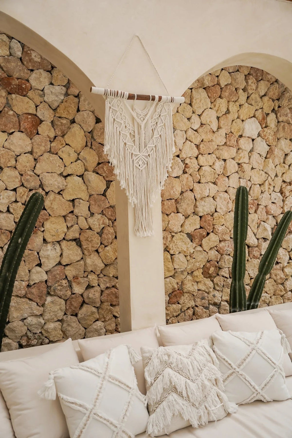 MACRAME WALL ART | NATURAL - Green Design Gallery