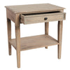 MAINE (BED)SIDE TABLE | 1 DRAWER-1 SHELF - Green Design Gallery