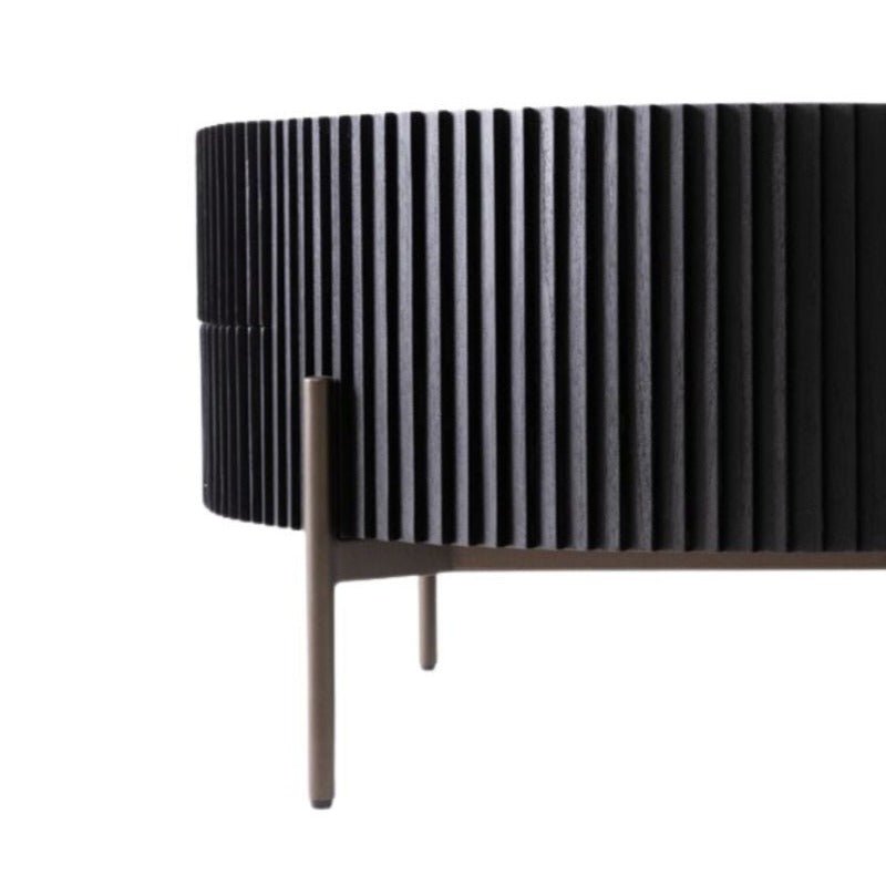MAJA COFFEE TABLE | 1-DRAWER | BLACK - Green Design Gallery