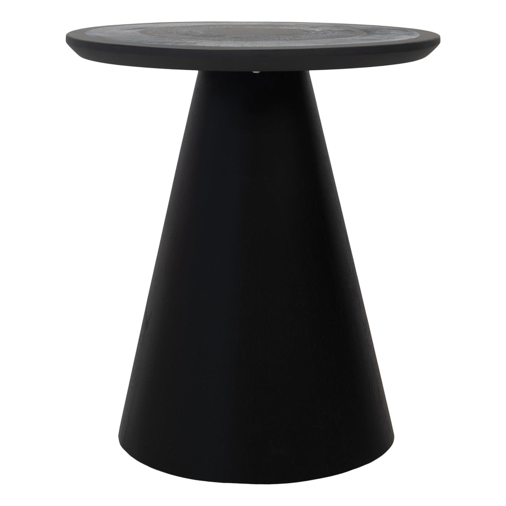 MAKUTI SIDE TABLE | BLACK - Green Design Gallery