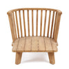 MALAWI ONE-SEATER SOFA CHAIR | BLACK | RECLAIMED TEAK | IN-OUTDOORS - Green Design Gallery