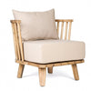MALAWI ONE-SEATER SOFA CHAIR | SAND | RECLAIMED TEAK | IN-OUTDOORS - Green Design Gallery