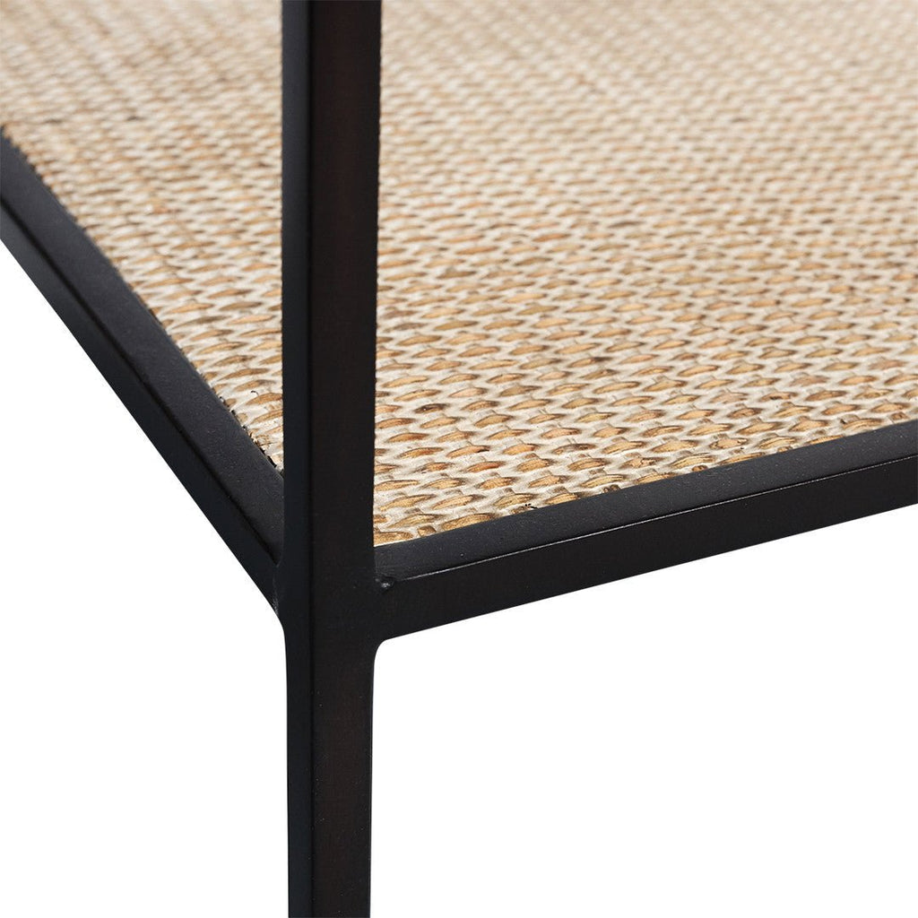MANHATTAN RATTAN SIDE TABLE - Green Design Gallery