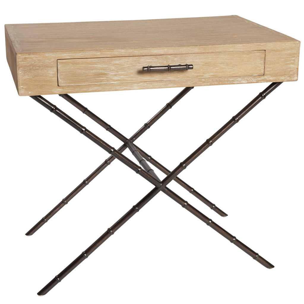 MANHATTAN SIDE TABLE | OAK - Green Design Gallery