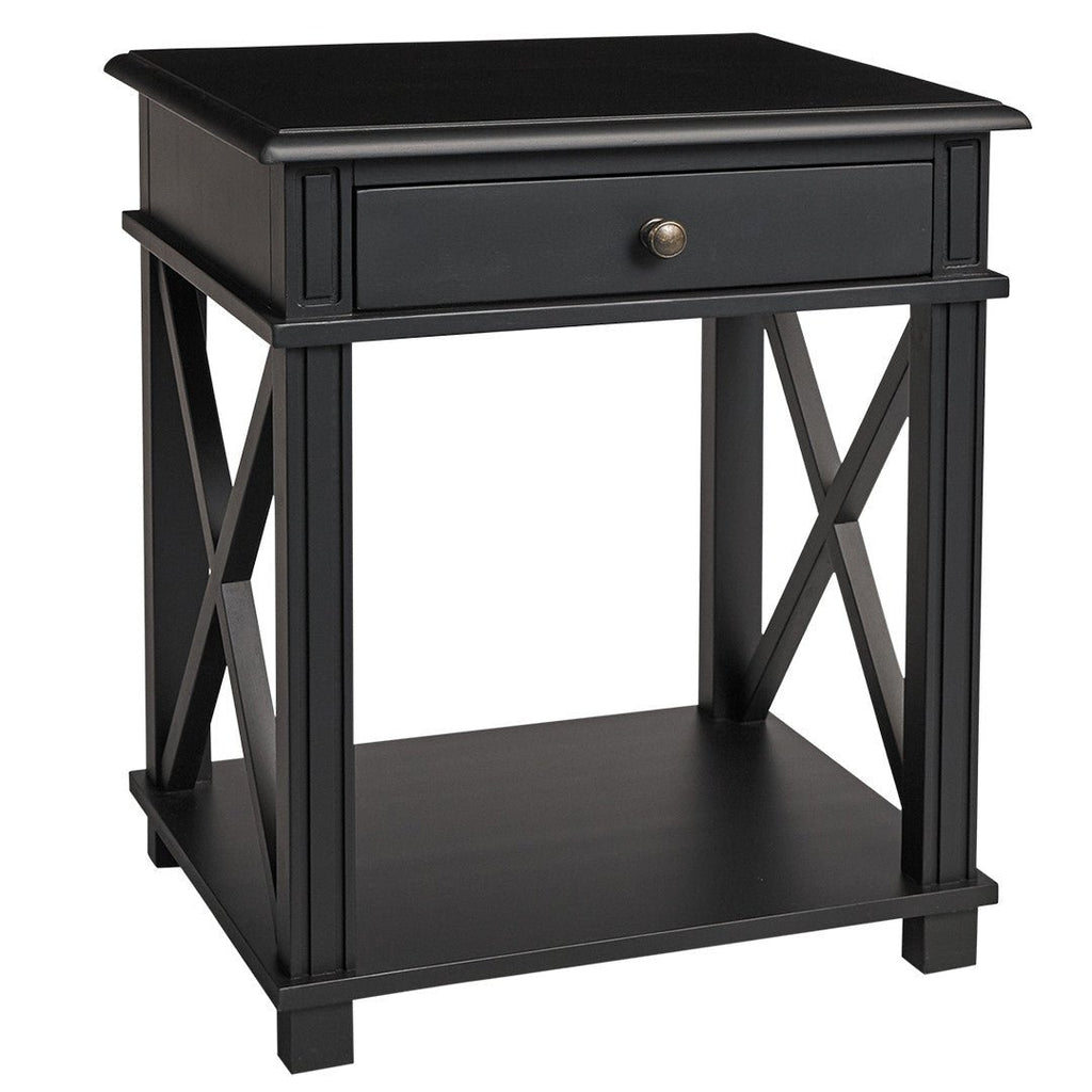 MANTO (BED)SIDE TABLE | BLACK - Green Design Gallery