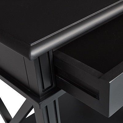 MANTO (BED)SIDE TABLE | BLACK - Green Design Gallery