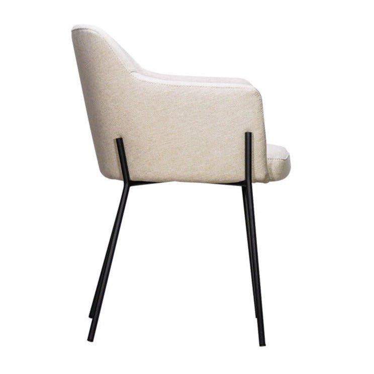 MARTIN ARMCHAIR | TATE OATMEAL - Green Design Gallery