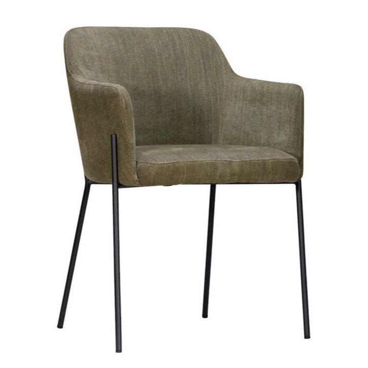 MARTIN ARMCHAIR | WARWICK COPELAND OLIVE - Green Design Gallery