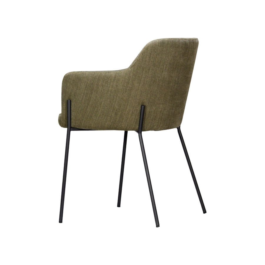 MARTIN ARMCHAIR | WARWICK COPELAND OLIVE - Green Design Gallery