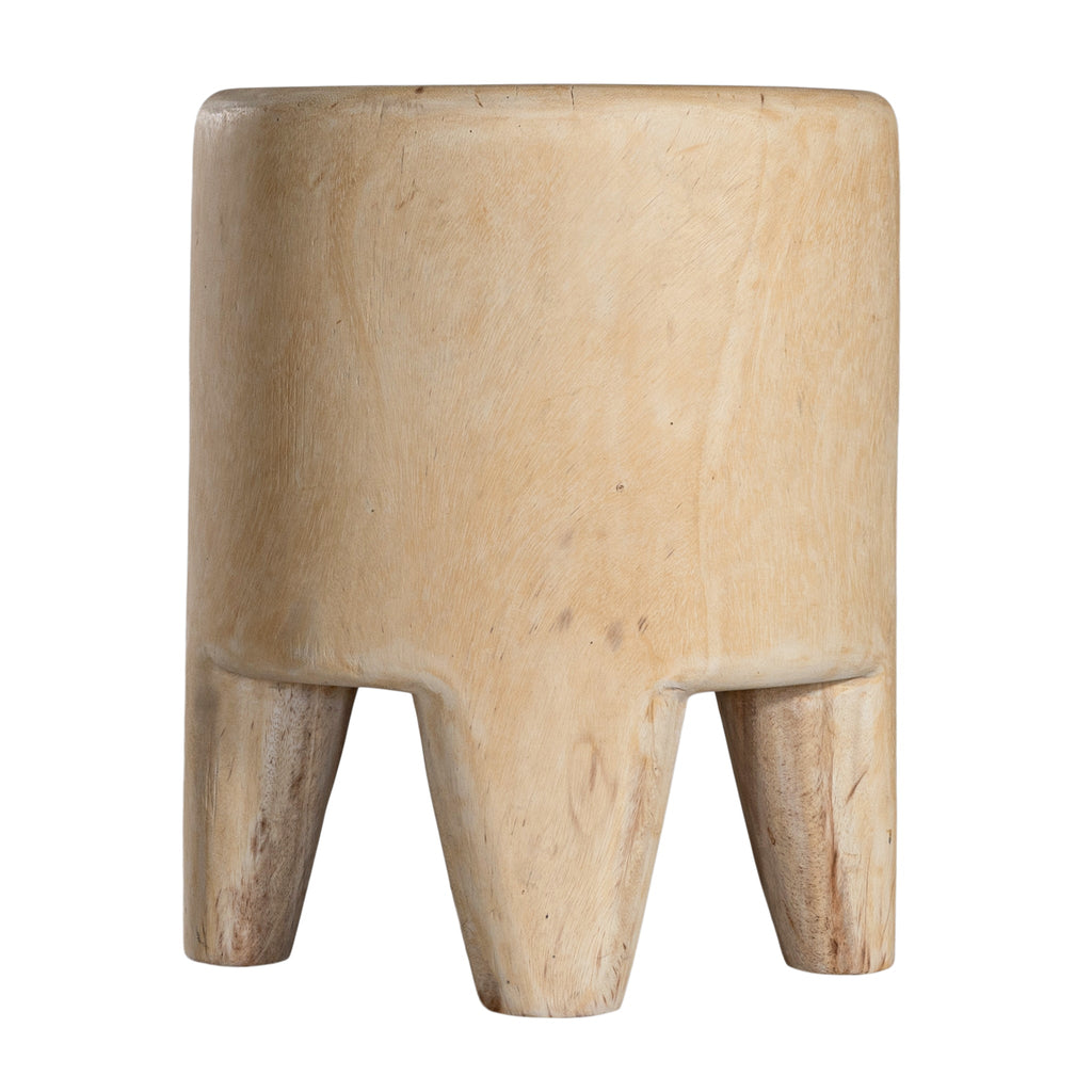 MARUMBI SIDE TABLE + STOOL | NATURAL - Green Design Gallery