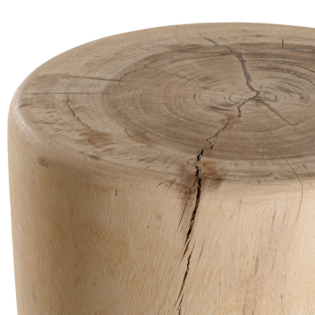 MARUMBI SIDE TABLE + STOOL | NATURAL - Green Design Gallery