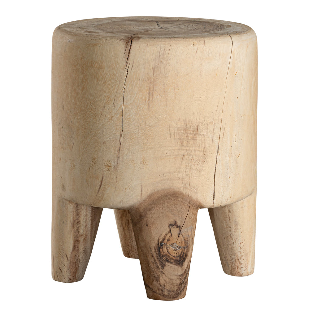 MARUMBI SIDE TABLE + STOOL | NATURAL - Green Design Gallery