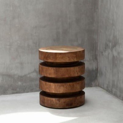 MASSAKA SIDE TABLE + STOOL - Green Design Gallery