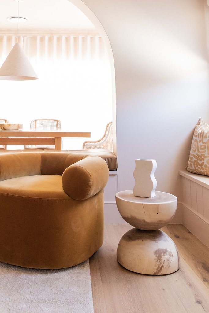 MELE SIDE TABLE + STOOL | NATURAL - Green Design Gallery