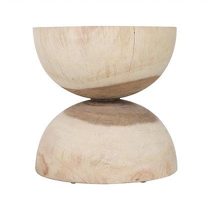 MELE SIDE TABLE + STOOL | NATURAL - Green Design Gallery