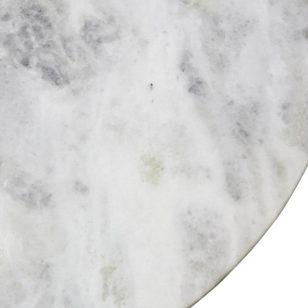 MELROSE COFFEE TABLE | ACACIA BASE + MARBLE TOP - Green Design Gallery