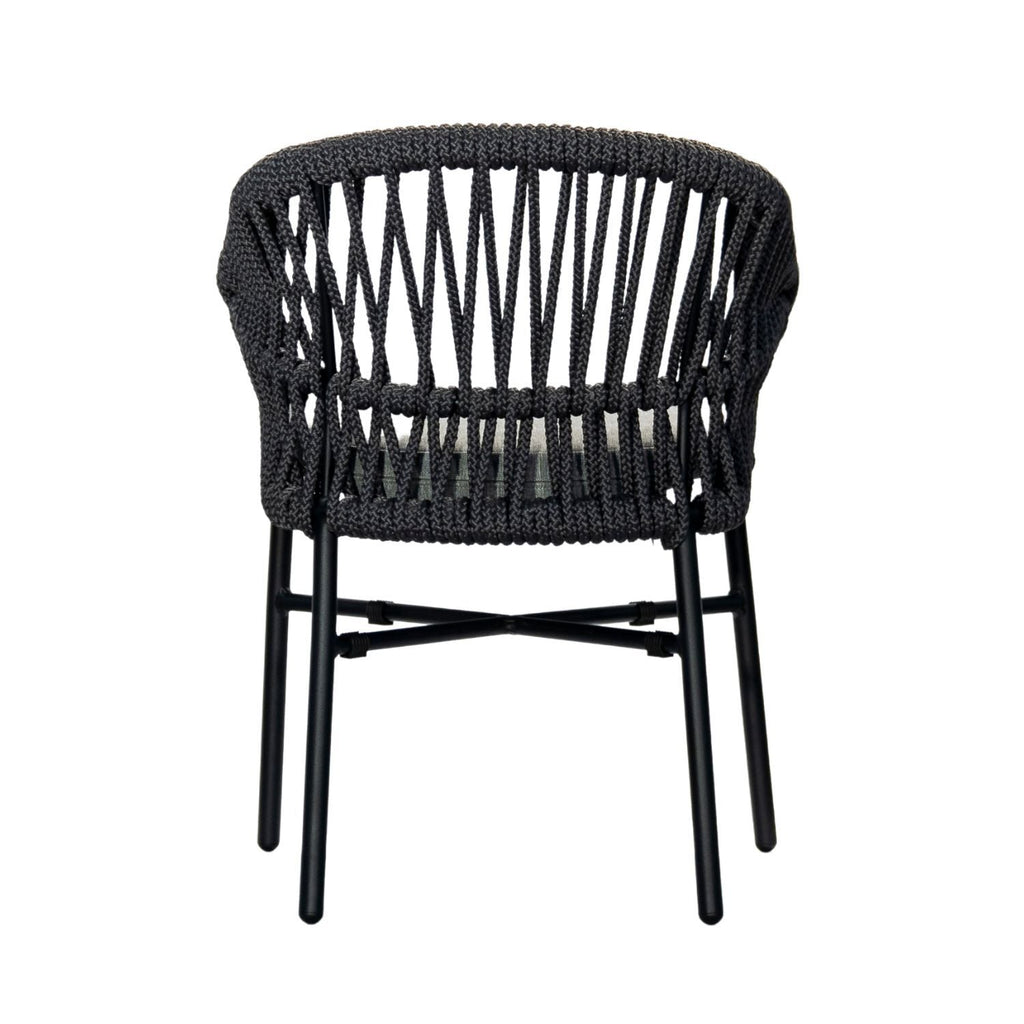 MILA ARMCHAIR | BLACK + GREY - Green Design Gallery