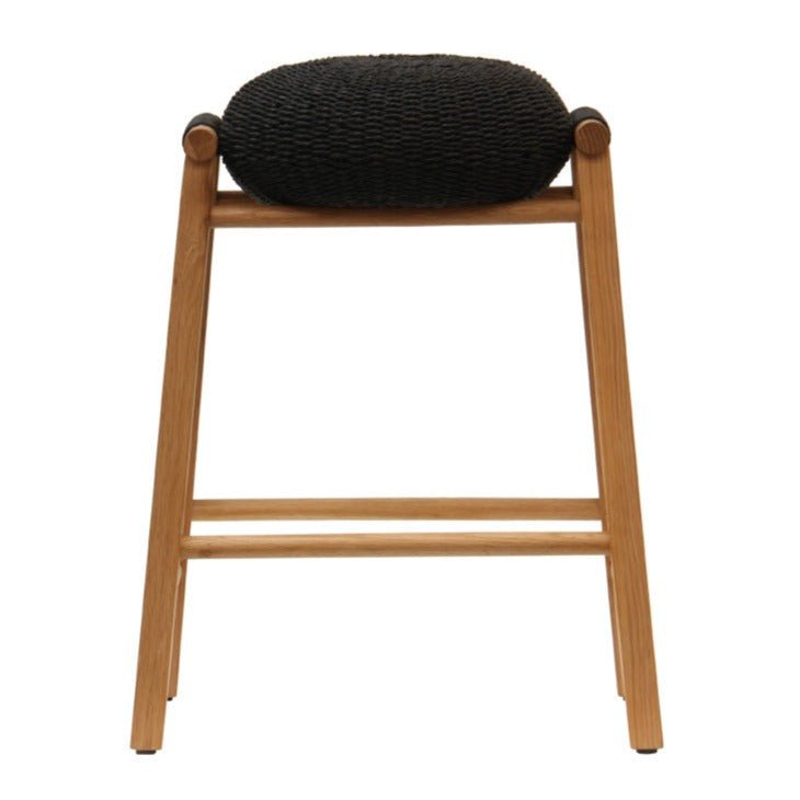 MINERVA BARSTOOL | BLACK SEAT - Green Design Gallery