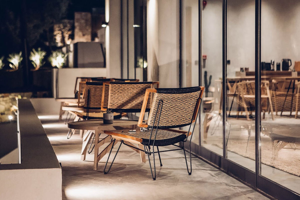 MINERVA CORD LOUNGE CHAIR - Green Design Gallery