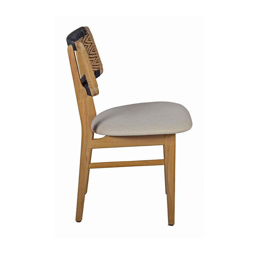 MINERVA DINING CHAIR / DANISH CORD + OAK - Green Design Gallery