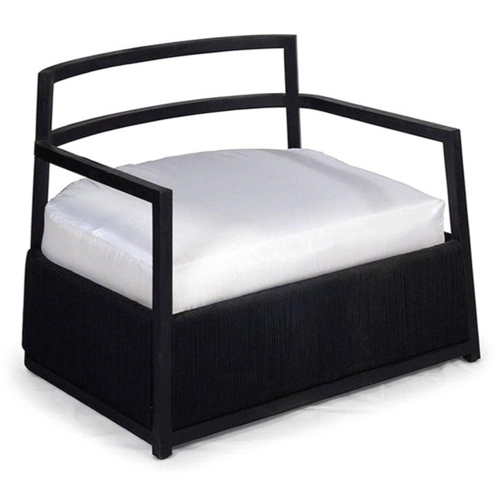 MINERVA LOUNGE CHAIR / BLACK - Green Design Gallery