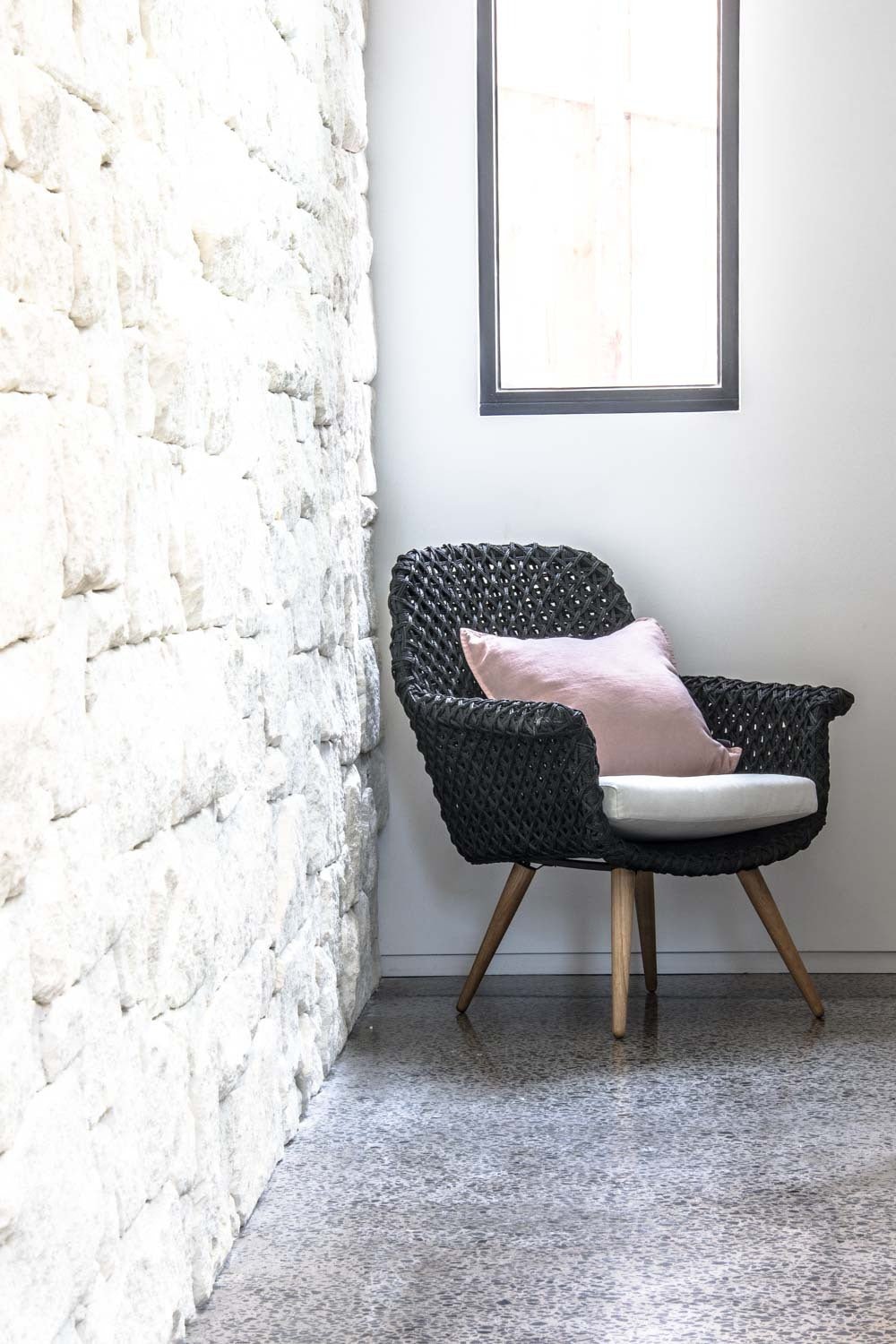 MINERVA ROPE LOUNGE CHAIR (2 COLOR OPTIONS) - Green Design Gallery