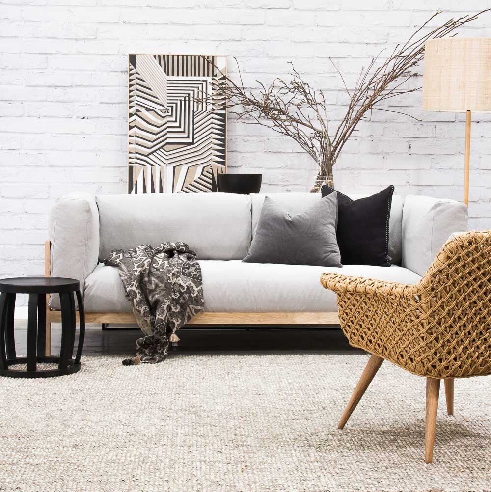 MINERVA ROPE LOUNGE CHAIR (2 COLOR OPTIONS) - Green Design Gallery