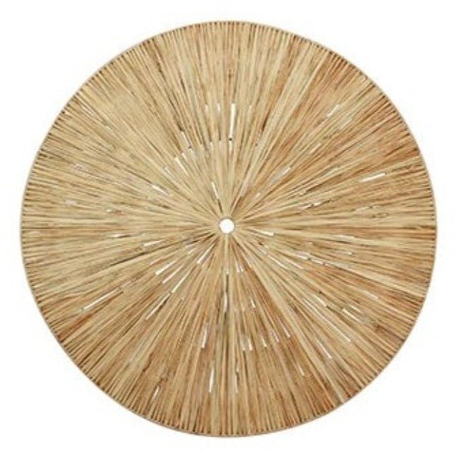 MIRI RAFFIA WALL DECOR | NATURAL | SET OF 3 - Green Design Gallery