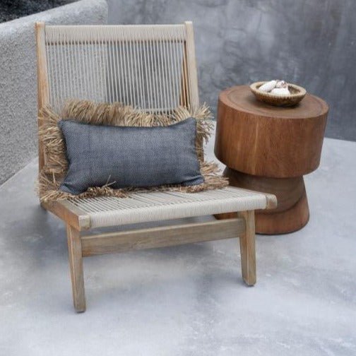 MITCHA SIDE TABLE + STOOL - Green Design Gallery