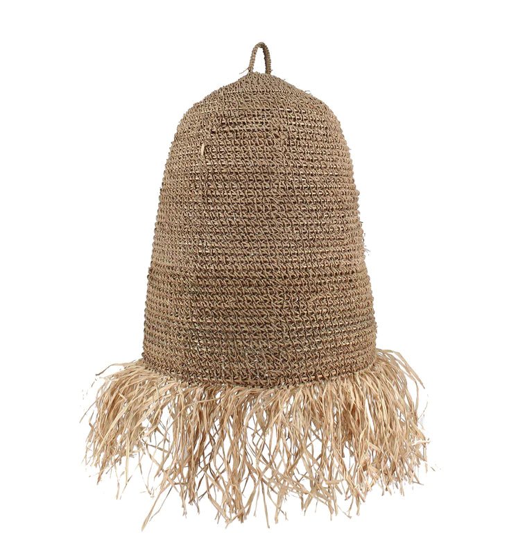 MYA PENDANT LAMP | NATURAL RAFFIA - Green Design Gallery