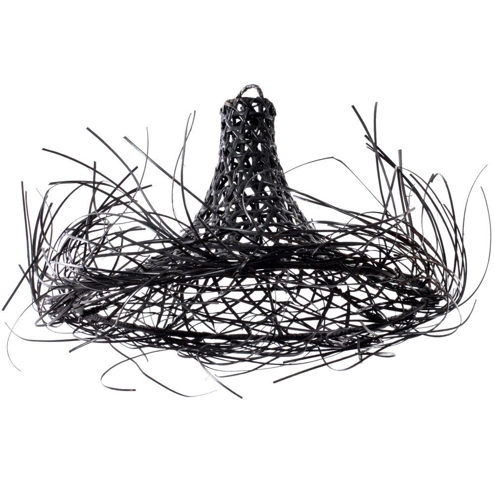 MYKONOS PENDANT SHADE / BLACK - Green Design Gallery